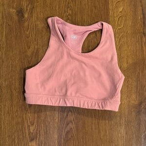Athleta Girls Pink Sports Bra